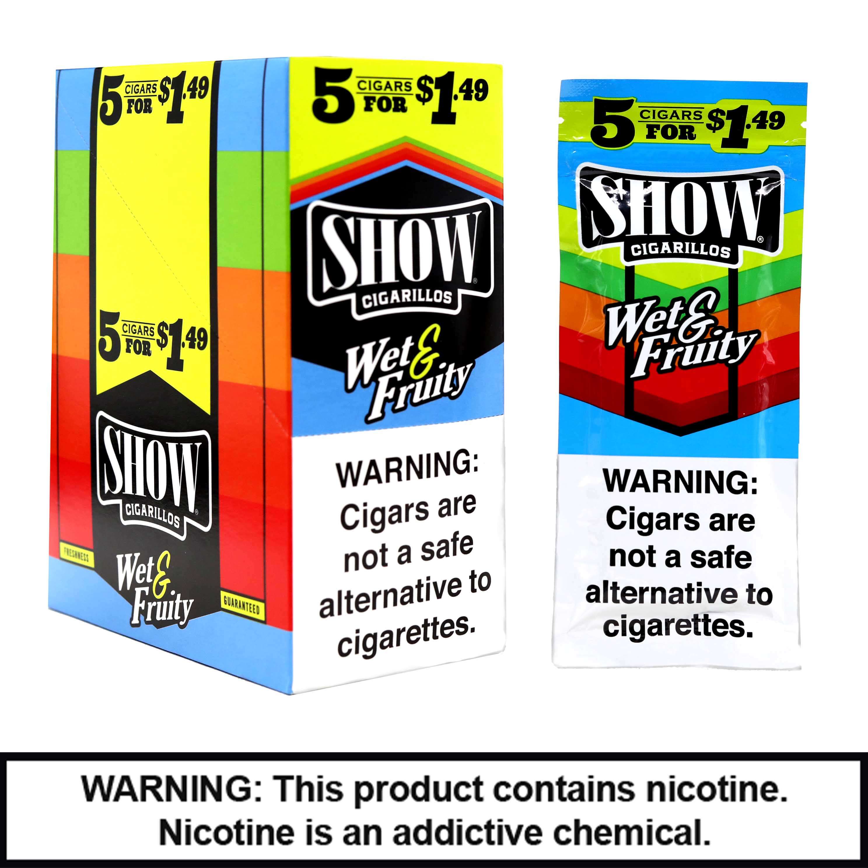SHOW Cigars (5 For $1.49) | 5 Pack | 15 Count Display product image